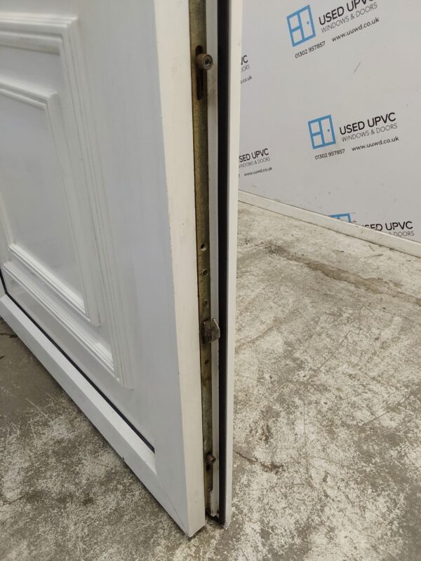 Used White Upvc Back Door 920mm x 2040mm (Reduce To 900mm) 0637 - Image 6