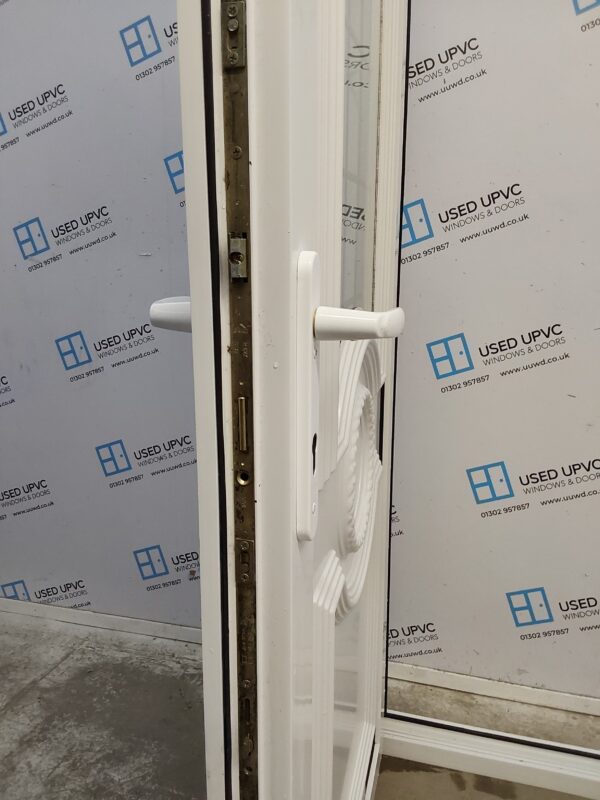 Used White Upvc Front Door (Outwards Opening) 915mm x 1915mm 0669 - Image 4