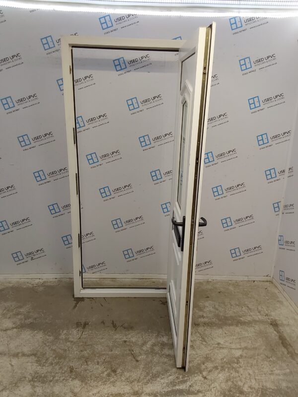 Used White Upvc Front Door 900mm x 2090mm 0636 - Image 3