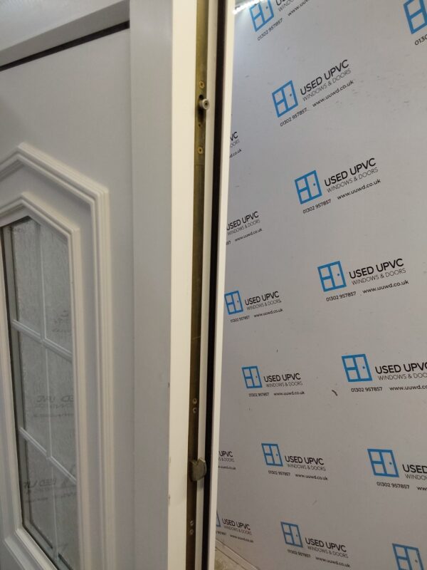 Used White Upvc Front Door 900mm x 2090mm 0636 - Image 4