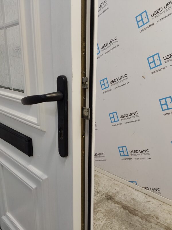 Used White Upvc Front Door 900mm x 2090mm 0636 - Image 5