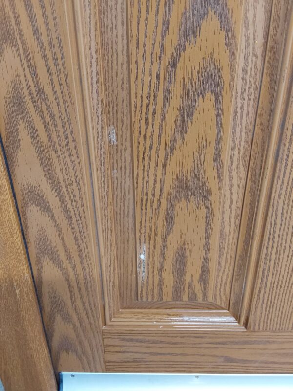 Used Oak Composite Front Door 905mm x 2025mm 0369 - Image 11