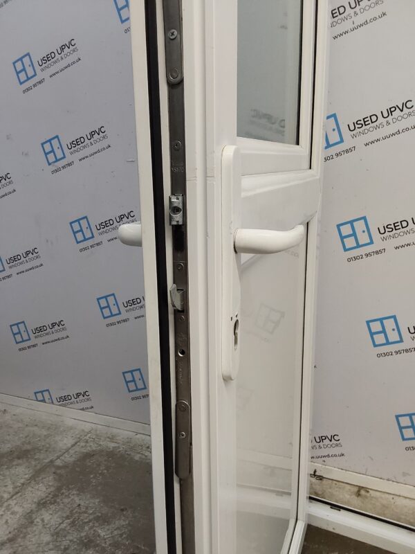 Used White Upvc Stable Door 920mm x 2055mm (Reduce To 905mm) 0361 - Image 7