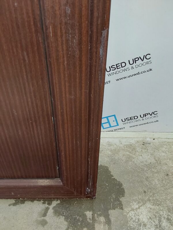 Used Woodgrain Upvc Back Door 920mm x 2065mm (Reduce To 900mm x 2045mm) 0078 - Image 12