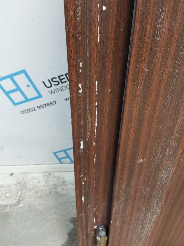 Used Woodgrain Upvc Back Door 920mm x 2065mm (Reduce To 900mm x 2045mm) 0078 - Image 15