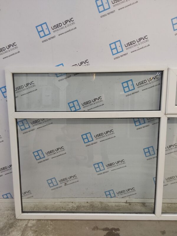 Used White Upvc Window 2600mm x 1370mm LW0055 - Image 9