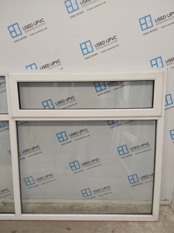 Used White Upvc Window 2600mm x 1370mm LW0055 - Image 8
