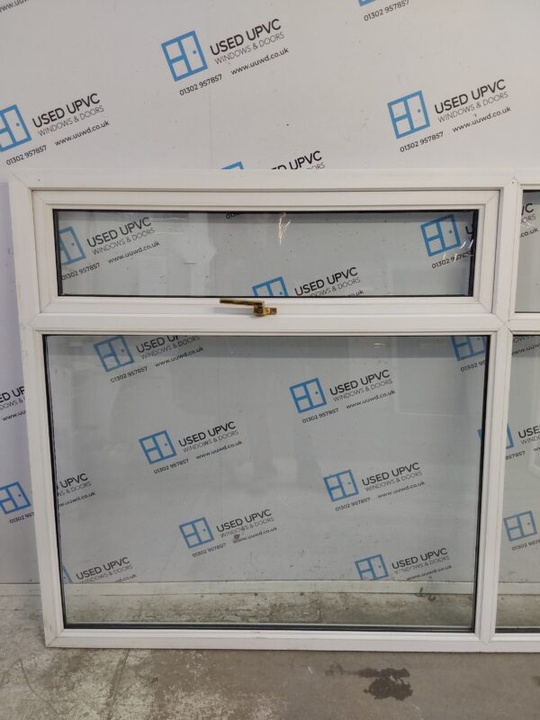 Used White Upvc Window 2600mm x 1370mm LW0055 - Image 10