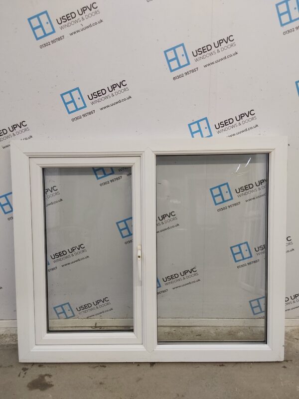 Used White Upvc Window 1235mm x 1030mm LW0086 - Image 2