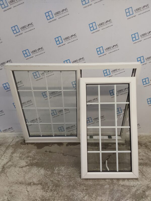 Used White Upvc Window 1540mm x 1275mm C5043 - Image 4