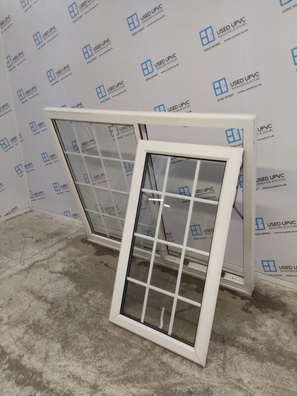 Used White Upvc Window 1540mm x 1275mm C5043 - Image 3