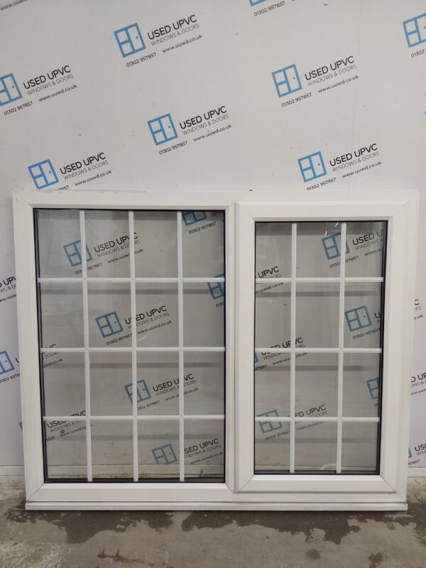 Used White Upvc Window 1540mm x 1275mm C5043