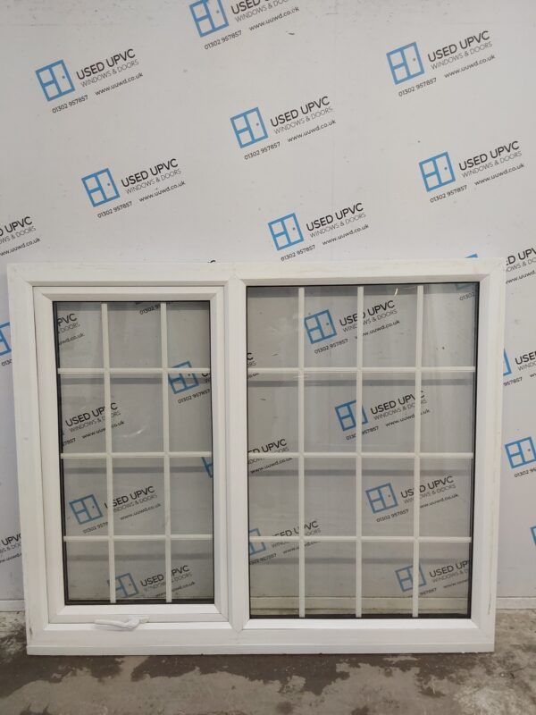 Used White Upvc Window 1540mm x 1275mm C5043 - Image 2