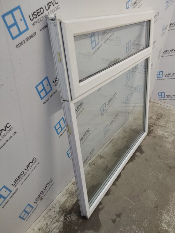 Used White Upvc Window 1310mm x 1370mm C5041 - Image 4