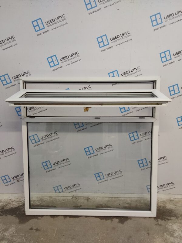 Used White Upvc Window 1310mm x 1370mm C5041 - Image 3
