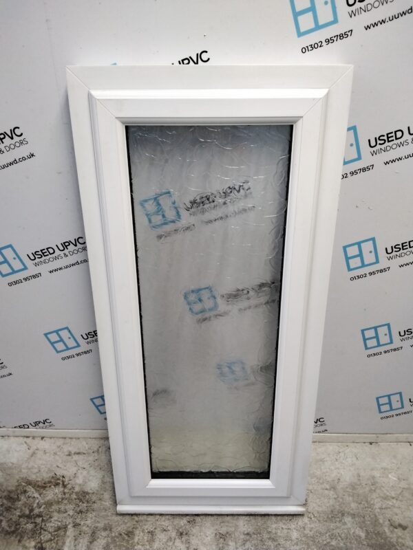 Used White Upvc Window 630mm x 1360mm C3157