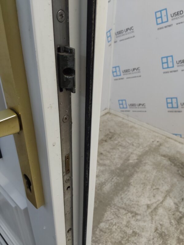 Used White Upvc Front Door 850mm x 1970mm 0290 - Image 9