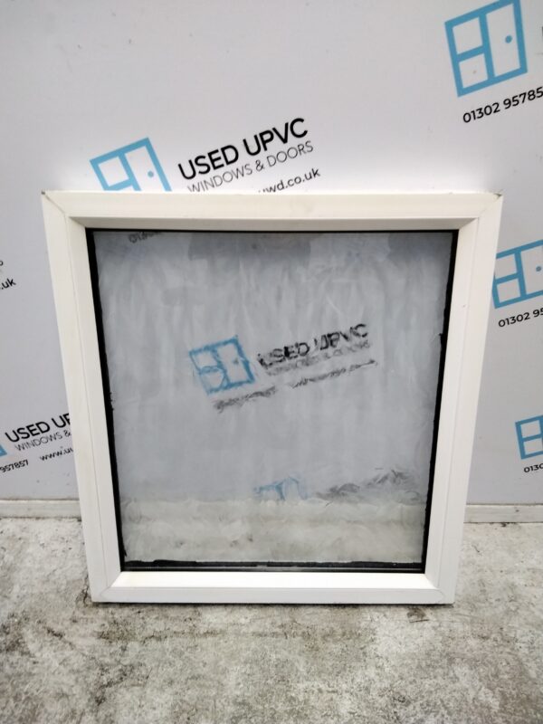 Used White Upvc Window 620mm x 675mm C3149