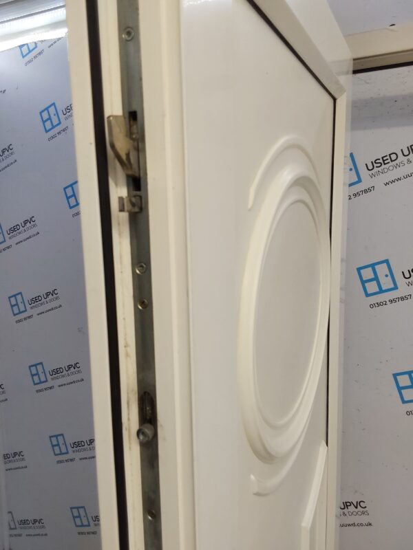 Used White Upvc Front Door 870mm x 2065mm 0775 - Image 6