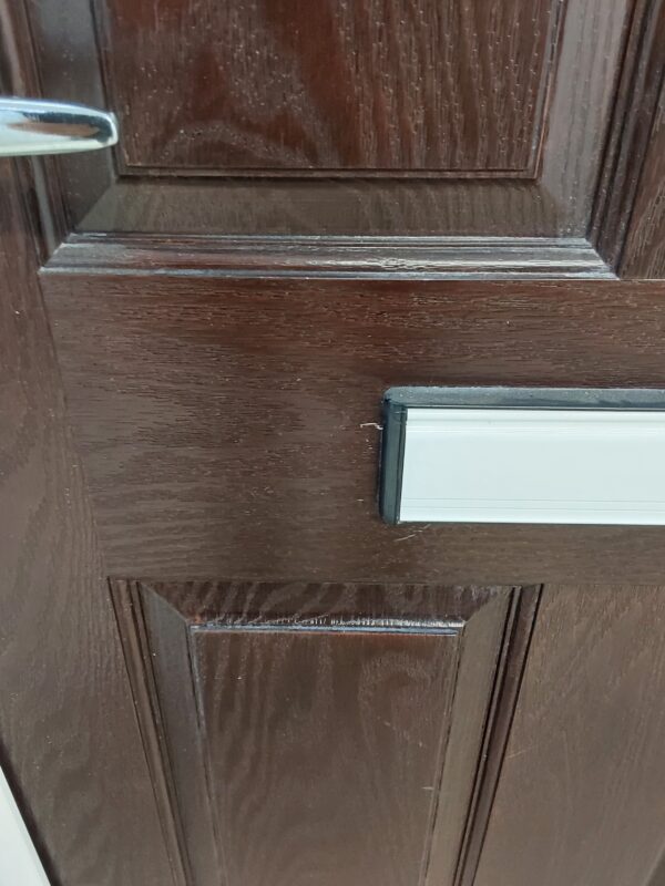 Used Brown Composite Front Door 895mm x 2035mm 0755 - Image 10