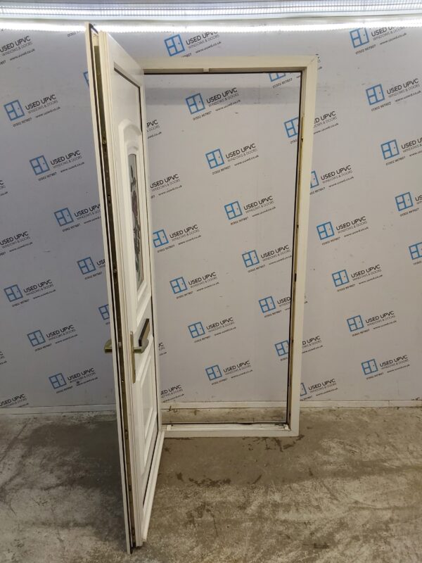 Used White Upvc Front Door 915mm x 2130mm 0035 - Image 3