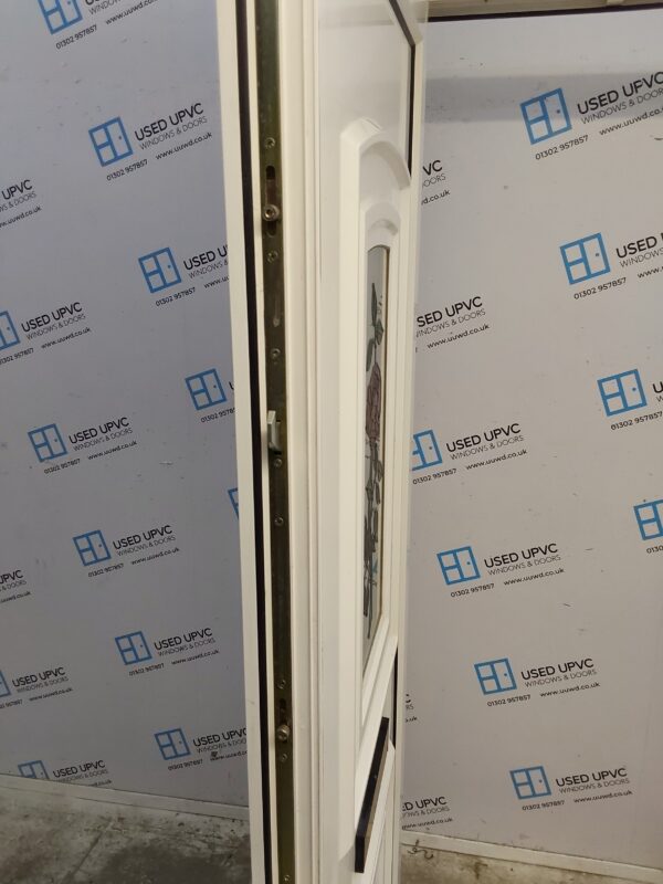 Used White Upvc Front Door 915mm x 2130mm 0035 - Image 4