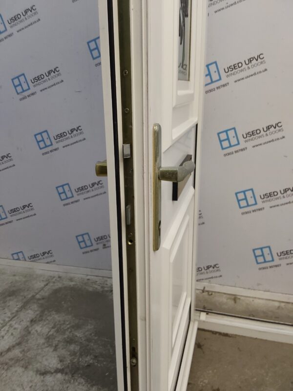 Used White Upvc Front Door 915mm x 2130mm 0035 - Image 5