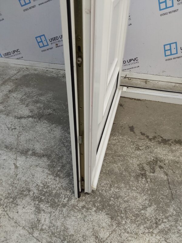 Used White Upvc Front Door 915mm x 2130mm 0035 - Image 6