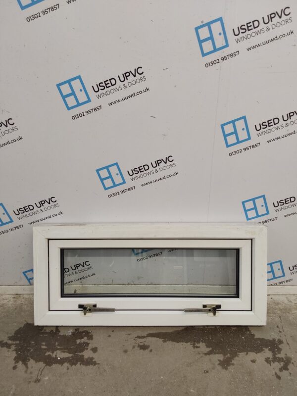 Used White Upvc Window 915mm x 395mm W0218 - Image 3