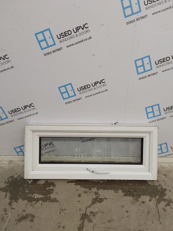 Used White Upvc Window 895mm x 365mm W0228 - Image 3