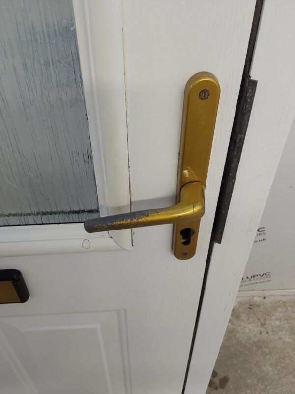 Used White Composite Front Door 935mm x 2080mm C6020 - Image 7