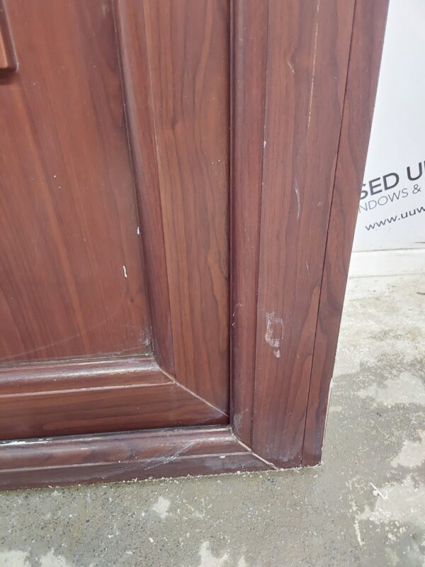 Used Rosewood Upvc Front Door 920mm x 2055mm (Reduce To 900mm) 0822 - Image 11