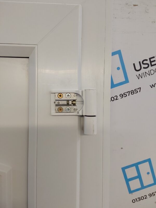Used White Upvc Front Door 915mm x 2035mm (Reduce To 900mm) C6061 - Image 7