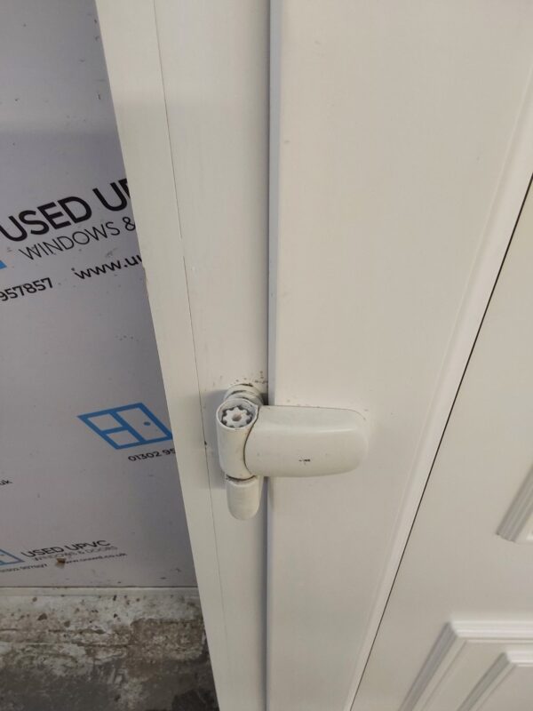 Used White Upvc Front Door 930mm x 2040mm (Reduce To 910mm) C6073 - Image 7