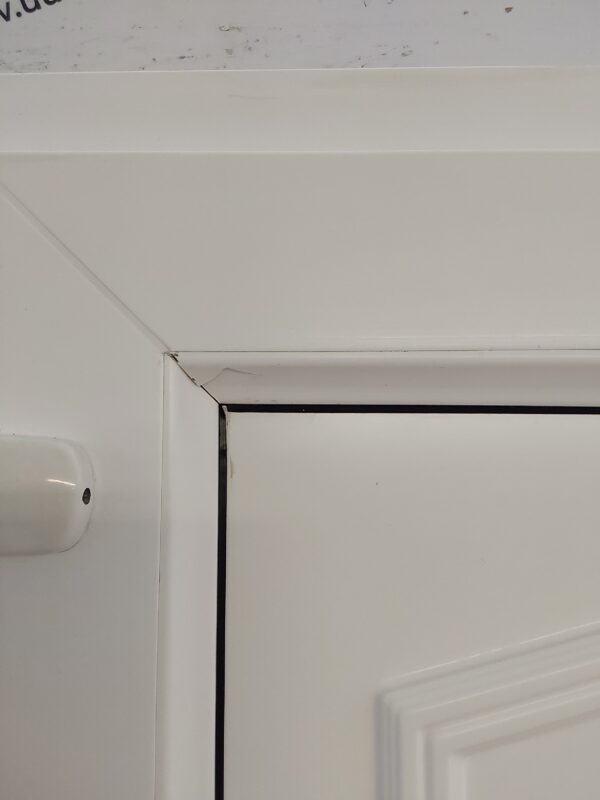 Used White Upvc Front Door 930mm x 2040mm (Reduce To 910mm) C6073 - Image 9
