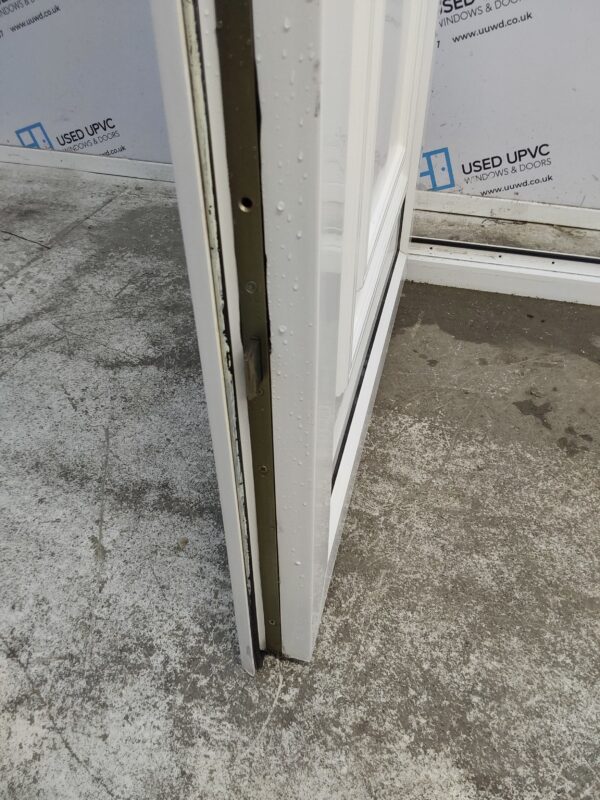 Used White Upvc Front Door 930mm x 2040mm (Reduce To 910mm) C6073 - Image 6