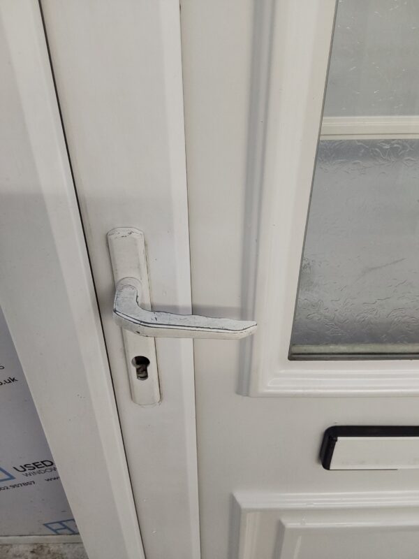 Used White Upvc Front Door 870mm x 2020mm C7D004 - Image 13