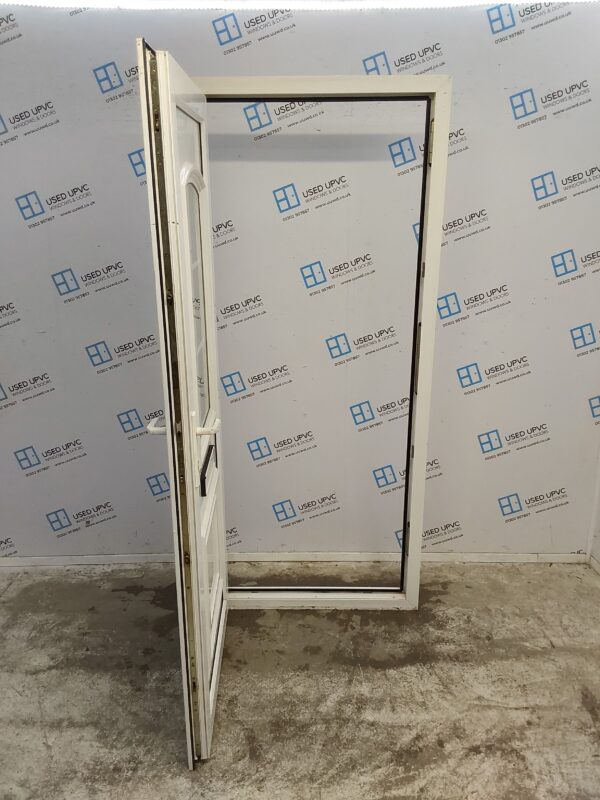 Used White Upvc Front Door 870mm x 2020mm C7D004 - Image 3