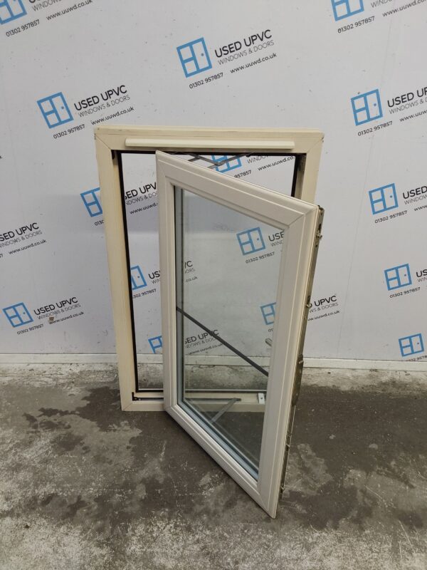 Used Cream Upvc Window 620mm x 1015mm (Reduce To 1000mm) C3130 - Image 2