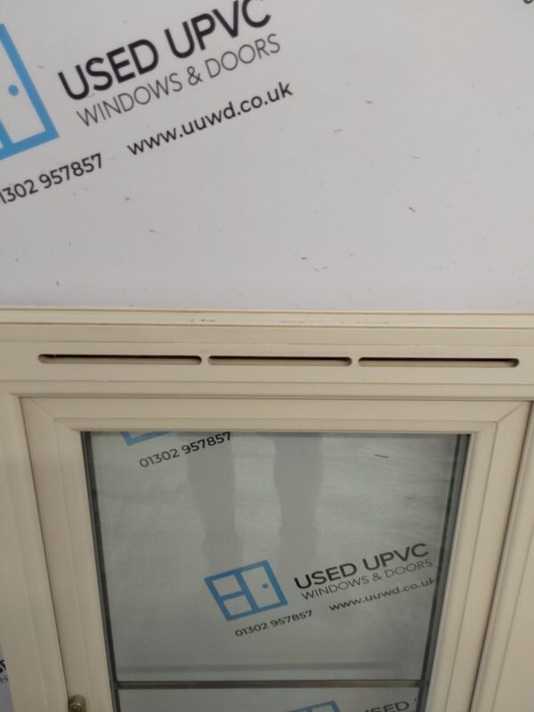 Used Cream Upvc Window 620mm x 1015mm (Reduce To 1000mm) C3130 - Image 4