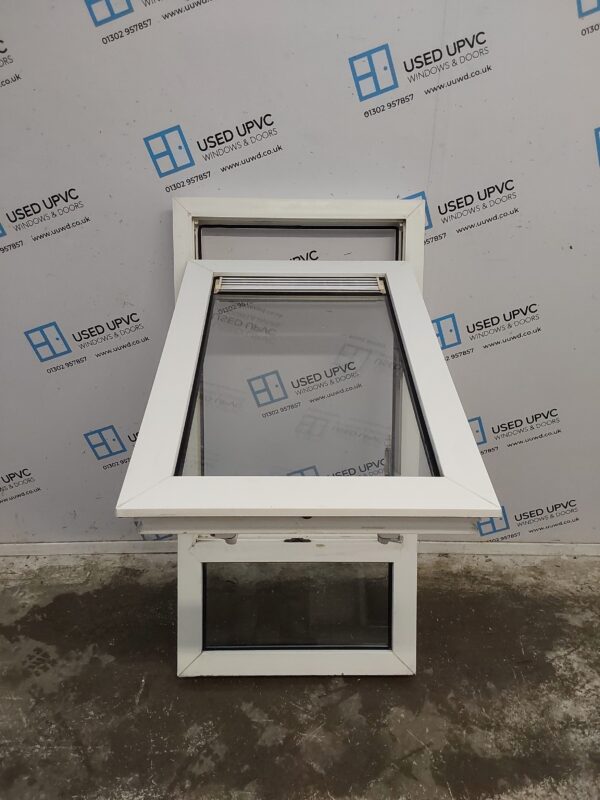 Used White Upvc Window 590mm x 1160mm C3139 - Image 2