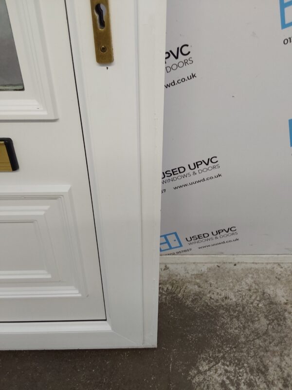 Used White Upvc Front Door 905mm x 2040mm (Reduce To 885mm) 0243 - Image 12