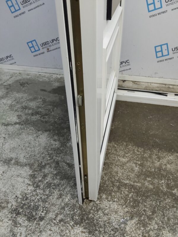 Used White Upvc Front Door 905mm x 2040mm (Reduce To 885mm) 0243 - Image 6