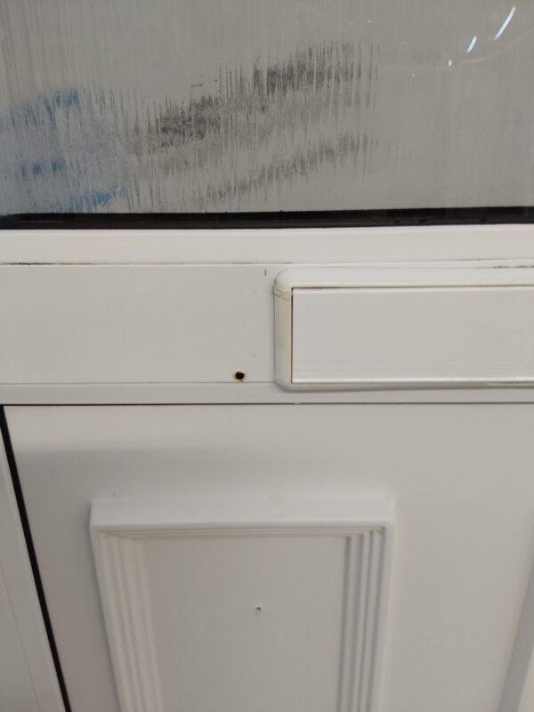 Used White Upvc Front Door 915mm x 2010mm (Reduce To 900mm) C7D015 - Image 9