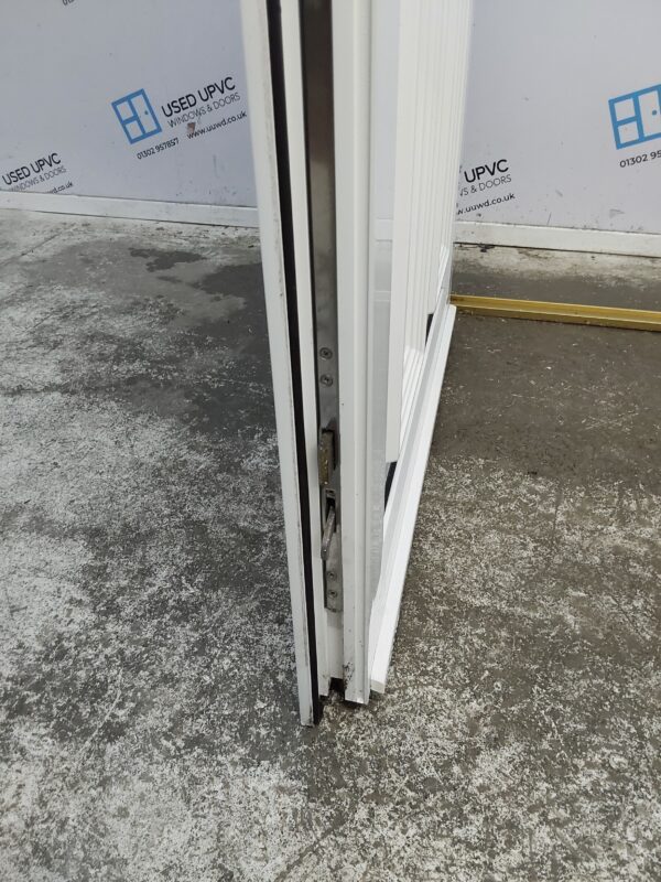 Used White Upvc Front Door 915mm x 2010mm (Reduce To 900mm) C7D015 - Image 6