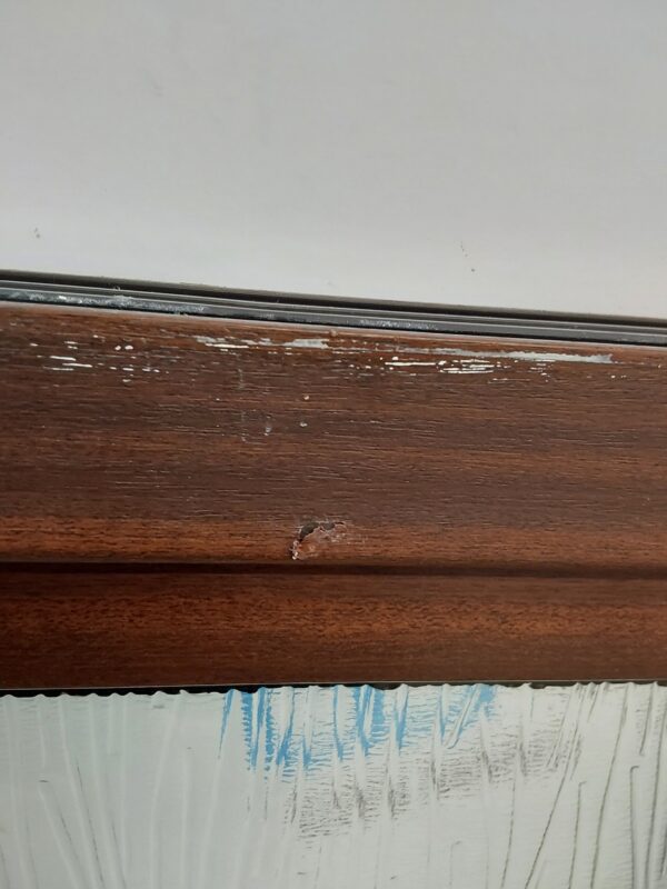 Used Woodgrain Upvc Window 635mm x 720mm C4W056 - Image 6