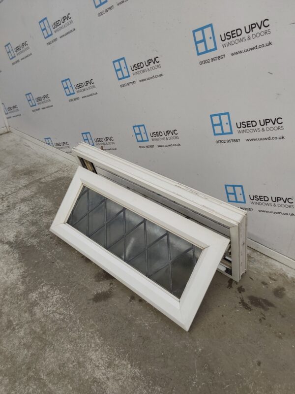 Used White Upvc Window 920mm x 415mm C4W066 - Image 4