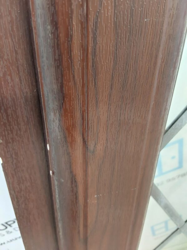 Used Rosewood Upvc Window 620mm x 1045mm C4W086 - Image 4