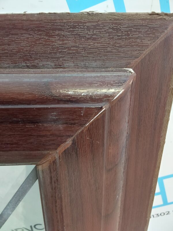 Used Rosewood Upvc Window 620mm x 1045mm C4W086 - Image 5
