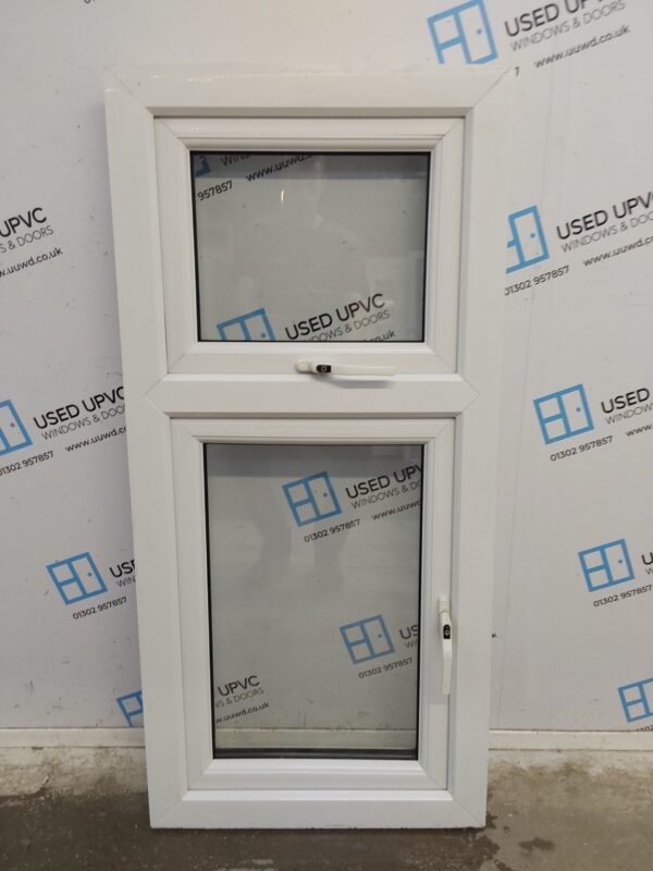 Used White Upvc Window 620mm x 1310mm C4W021 - Image 2